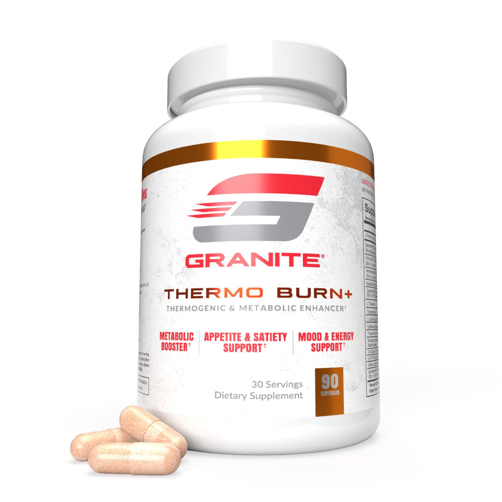 Thermo Burn Granite bottle front view