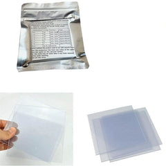 Thermoforming material for lab orthodontic splints soft and hard square or round