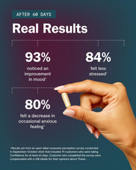 Visual emphasizing clear thinking and calm focus