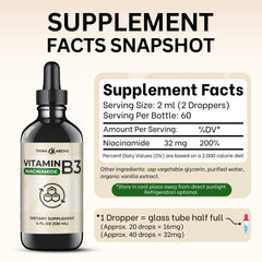 Think Above Niacinamide Vitamin B3 4 oz bottle on white background