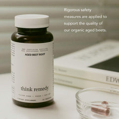 Think Remedy 30-day money-back guarantee graphic for confident shopping.