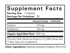 Think Remedy workout-ready beet capsules image implying pre-workout energy potential.