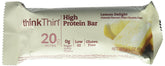 ThinkThin Lemon Delight high-protein bar front view