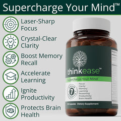 Focus Blend ingredients used in ThinkEase