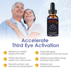 Graphic representing third eye awakening