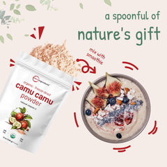 Third-party lab testing certificate for Camu Camu powder