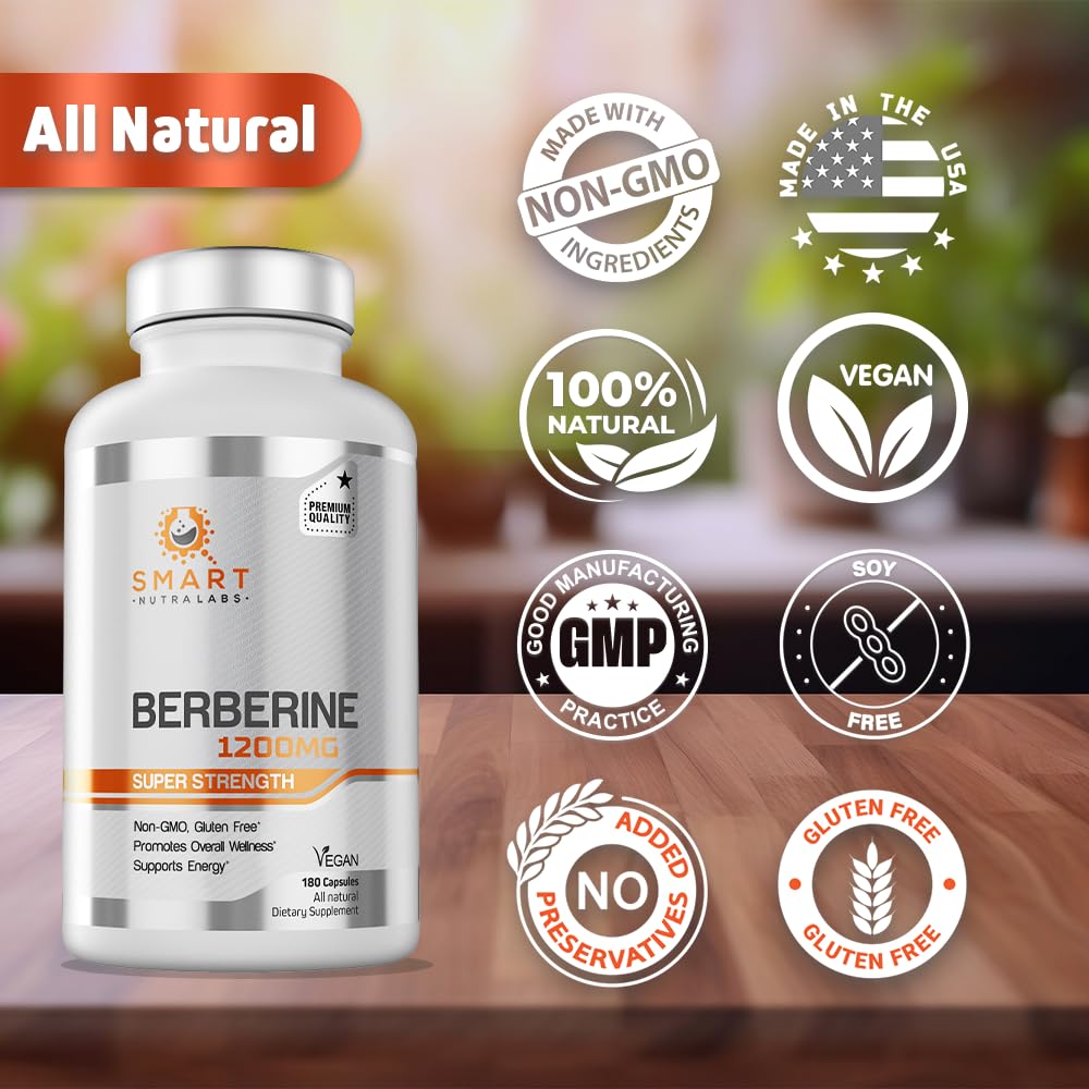 Third-party tested berberine in GMP-certified facility