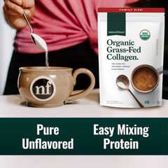 Third-party tested collagen peptides label