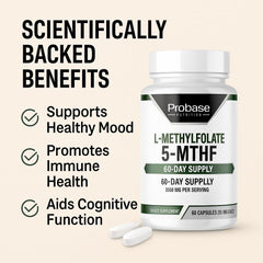 Independent third-party testing seal for purity and potency.