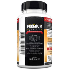 Third-party testing and purity label on Vitamin D3 bottle