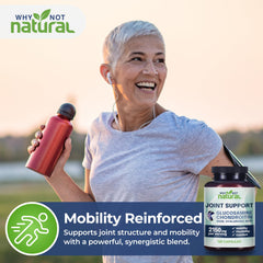 Third-party testing label on supplement bottle