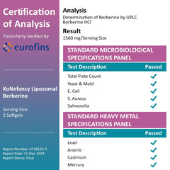 Third-party testing certificate illustration