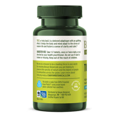 Third-party testing certificate for Banyan Botanicals Tulsi