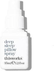 Ingredients label for THISWORKS Deep Sleep Pillow Spray 35 ml