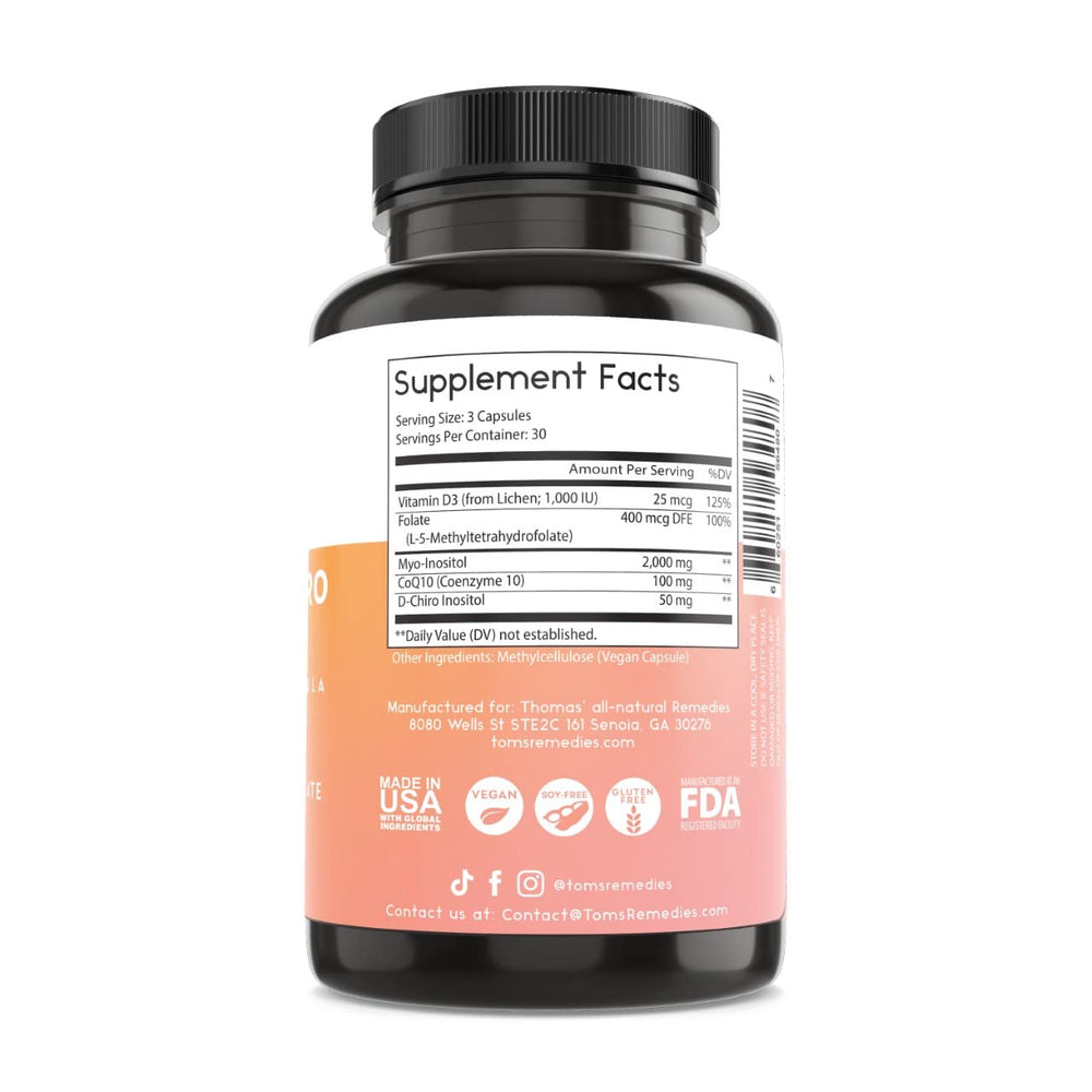 Packaging image of 90 capsules bottle