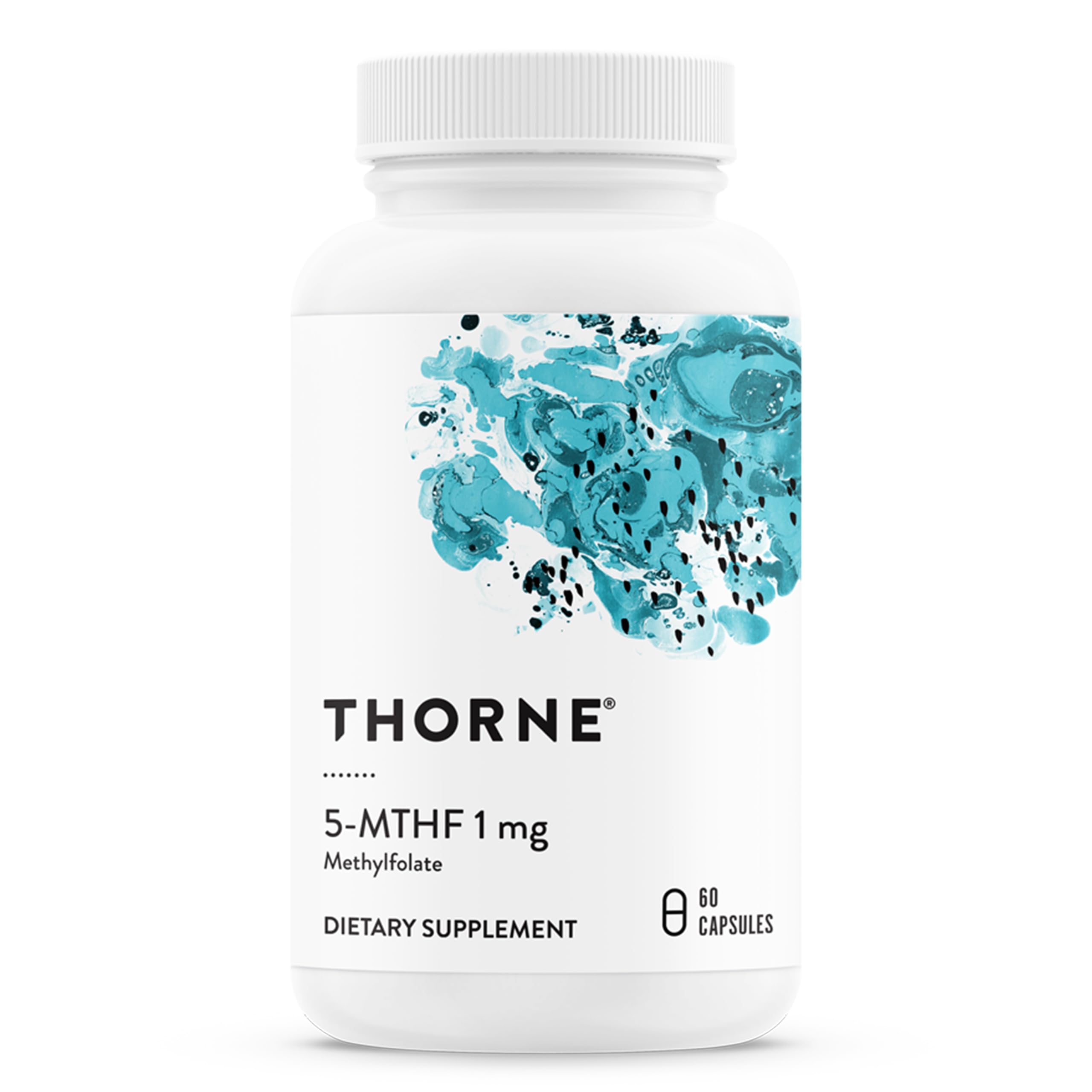 THORNE 5-MTHF 1mg methylfolate bottle - 60 servings THORNE 5-MTHF 1mg methylfolate bottle - 60 servings