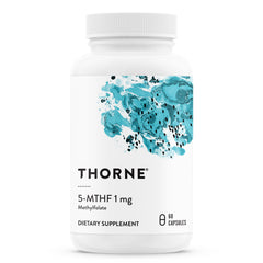 THORNE 5-MTHF 1mg methylfolate bottle - 60 servings
