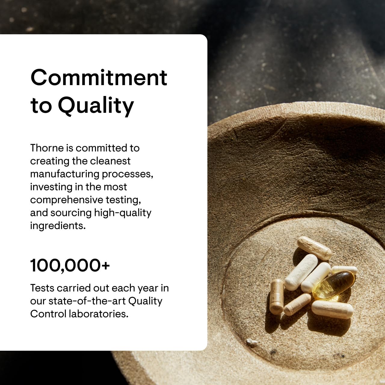 In-lab testing process for Thorne supplement quality In-lab testing process for Thorne supplement quality