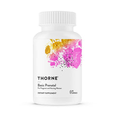 Thorne Basic Prenatal bottle and capsules