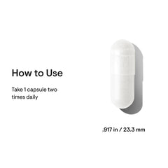 Allergen-free indicators on Thorne Calcium packaging
