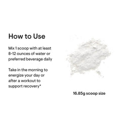 Serving scoop with Collagen Fit powder