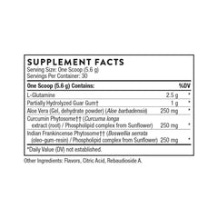 EnteroMend ingredients: aloe, curcumin, boswellia and L-glutamine