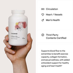 Nitric oxide support illustration for L-Arginine Plus