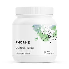 Thorne L-Glutamine Powder bottle front view 17.8 oz