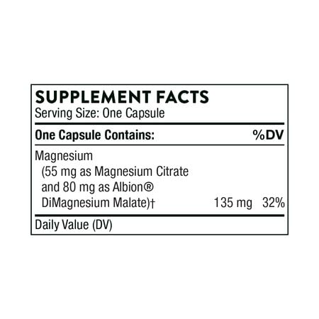 Close-up view of Thorne Magnesium Citrimate bottle Close-up view of Thorne Magnesium Citrimate bottle
