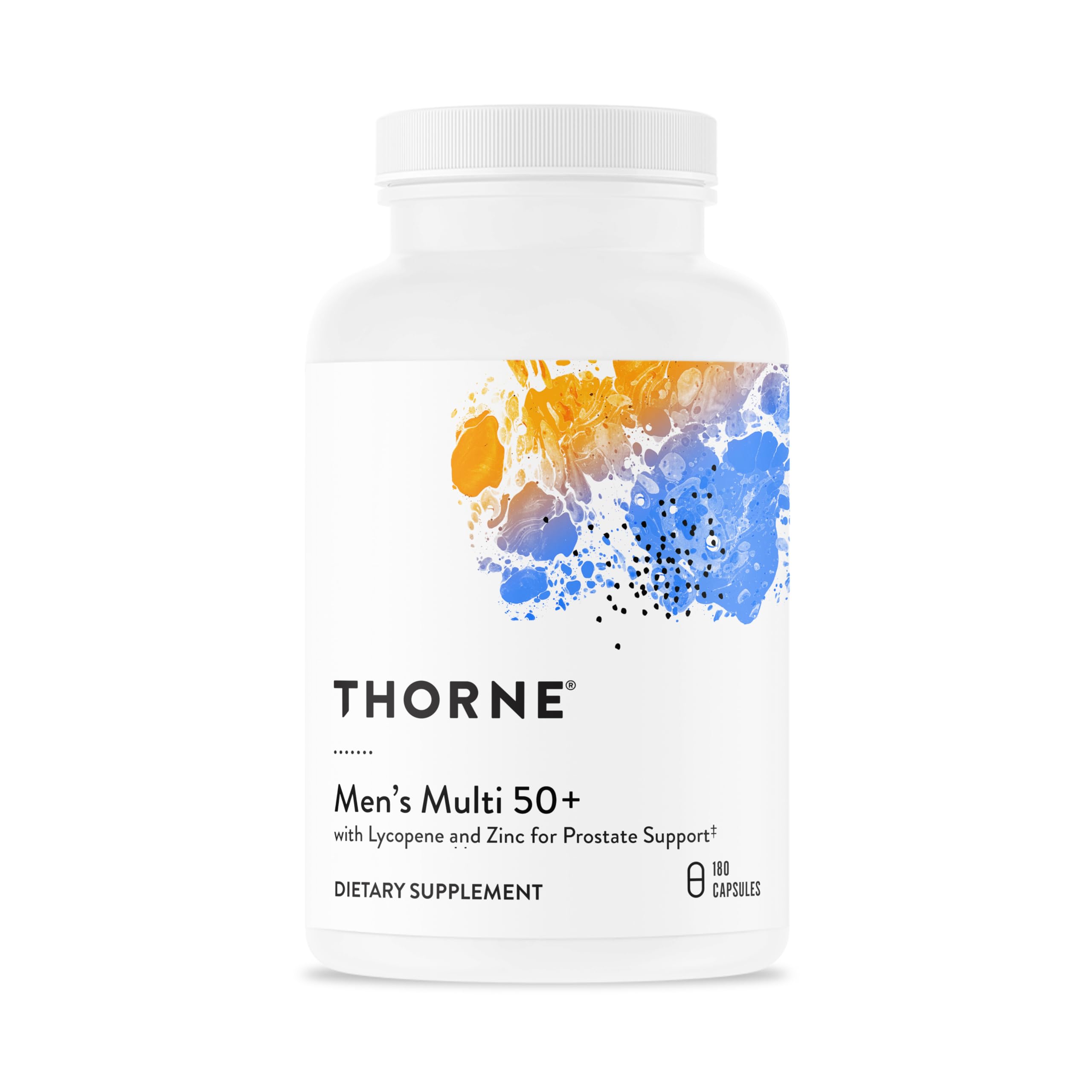 THORNE Men's Multi 50+ bottle with 180 capsules THORNE Men's Multi 50+ bottle with 180 capsules