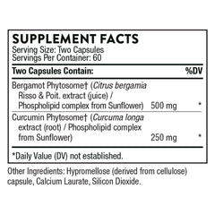 Product label for THORNE Metabolic Health