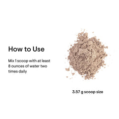 Back panel of Thorne Ovarian Care bottle with supplement facts