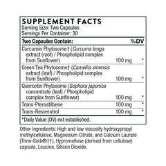 Close-up of PolyResveratrol-SR capsules