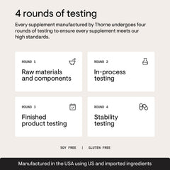 THORNE RecoveryPro whey NSF certification badge communicates tested for banned substances.