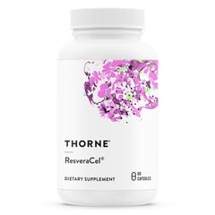 Thorne ResveraCel bottle front label