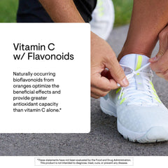 THORNE Vitamin C 500 mg pour demonstrates easy daily serving.