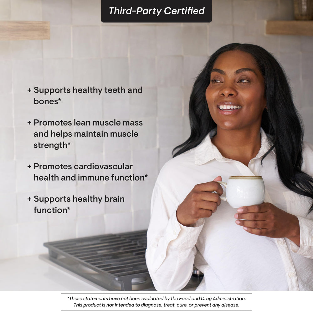 Gluten-, dairy- and soy-free vitamin D3 supplement label image