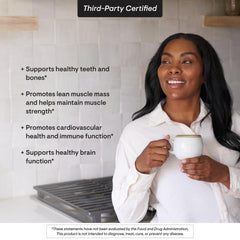 Gluten-, dairy- and soy-free vitamin D3 supplement label image