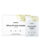 Thorne Whey Protein Isolate Vanilla 14-pack box