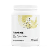 Main product image: THORNE Whey Protein Isolate Vanilla 30 servings