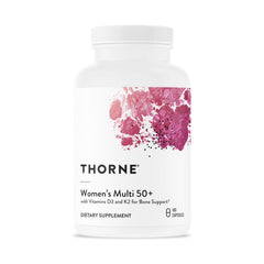 THORNE Women’s Multi 50+ hero image with bottle