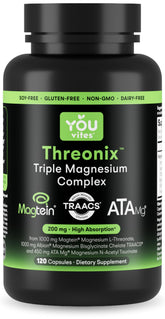 Threonix Triple Magnesium Complex bottle with 120 capsules