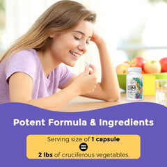 Label indicating additive-free, soy-free and gluten-free