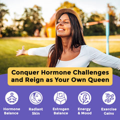Image showing benefits for women’s health and skin balance