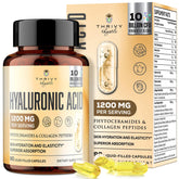 ThrivyThystle bottle label with 19-in-1 Hyaluronic Acid Capsules