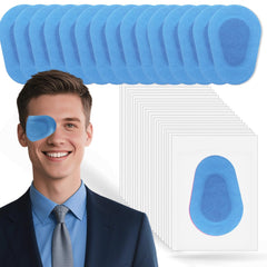 Blue THSIREE 45 Pcs Adhesive Eye Patches packaging