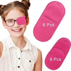 THSIREE pink eye patches for adults and kids, two sizes