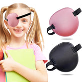 THSIREE 2-pack eye patches in black and pink for kids and adults