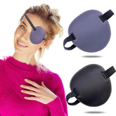 THSIREE 2-pack eye patch set in black and purple for kids and adults
