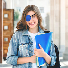 THSIREE Blue Eye Patch 2-Pack – Packaging and Included Patches